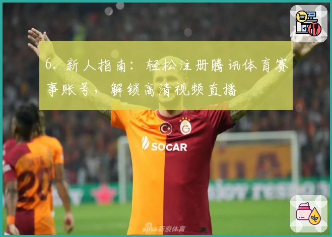 6. 新人指南:轻松注册腾讯体育赛事账号,解锁高清视频直播